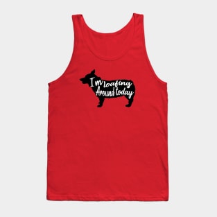 Loafing around Corgi Tank Top